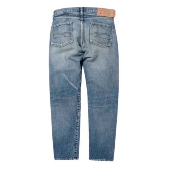 Studio D'Artisan Ivy Used Wash Blue Denim Jeans - Picture 4 of 6
